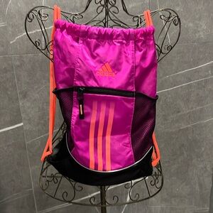 Adidas sports bag EUC - purple and black